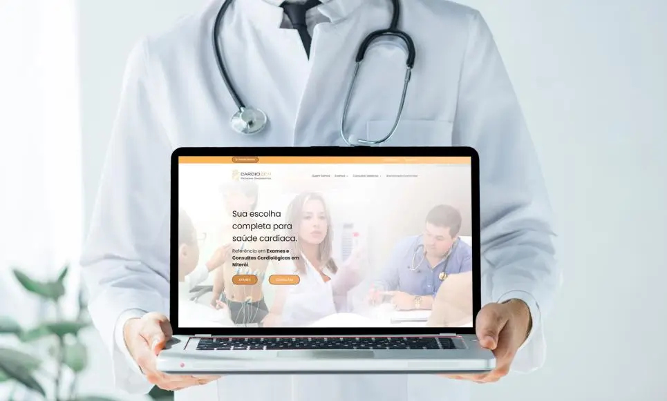 O novo site da Cardiocor - Uma revolução digital em saúde