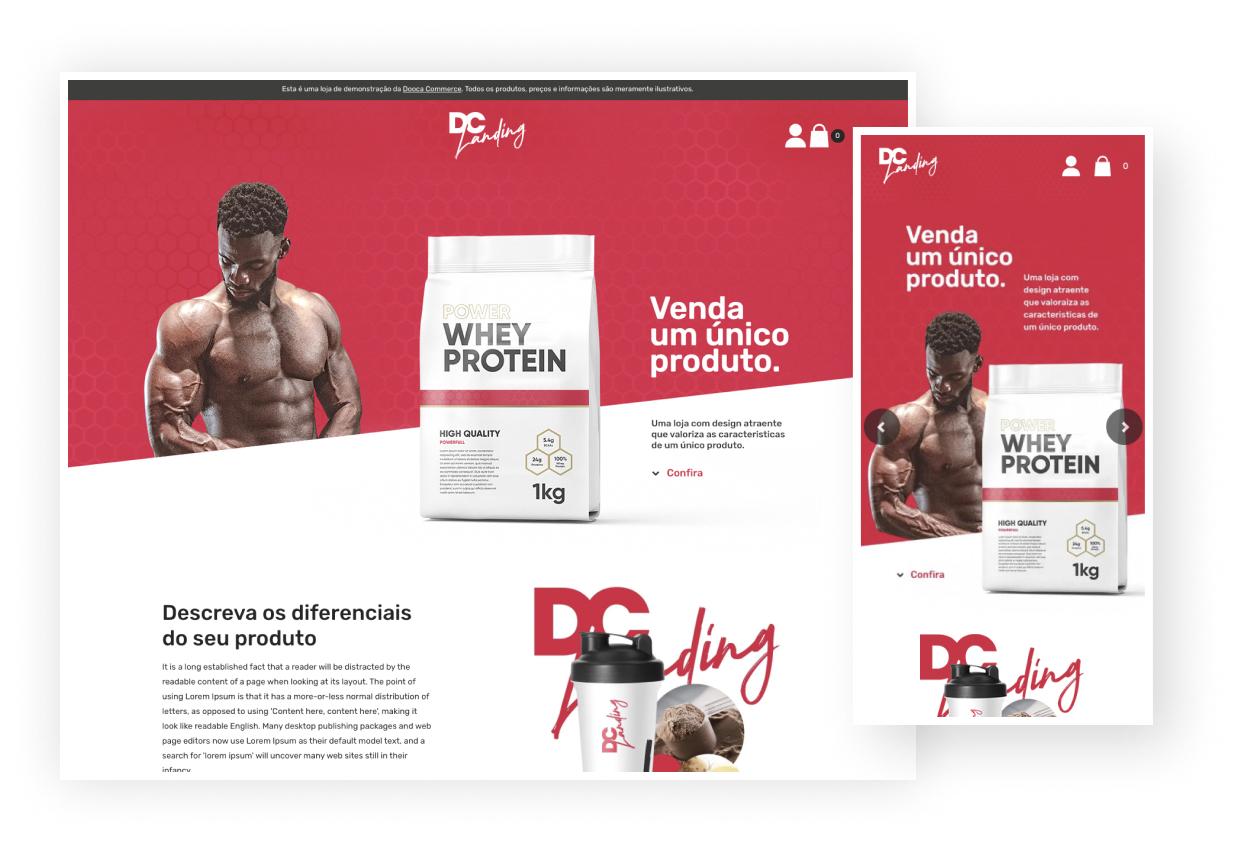 Landing Page para venda de 1 produto