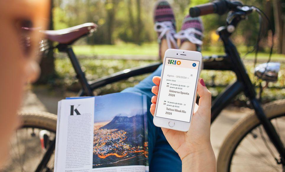 Calendário de eventos o coração pulsante do novo site da Visit Rio